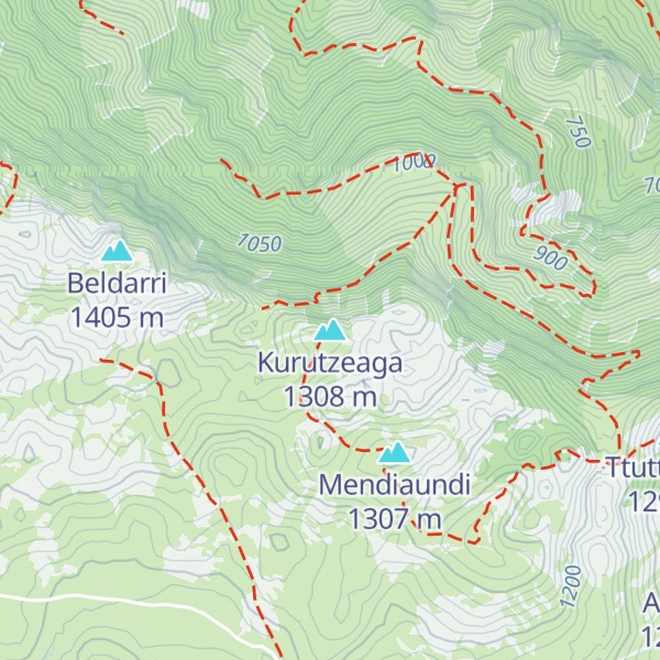 Map of Kurutzeaga