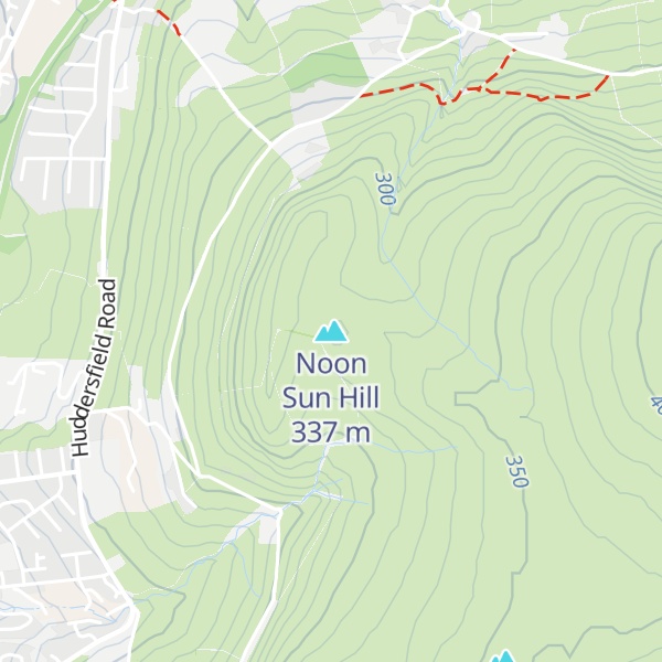 Map of Noon Sun Hill