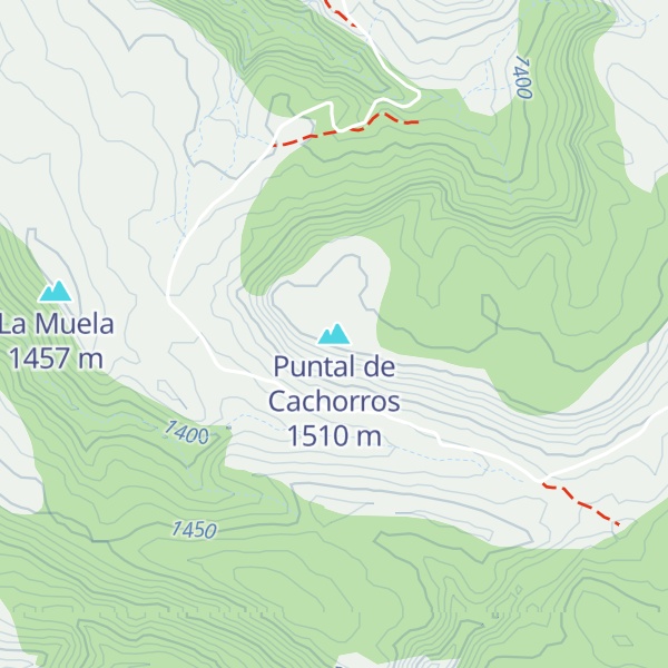 Map of Puntal de Cachorros