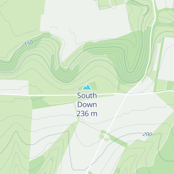 Map of South Down