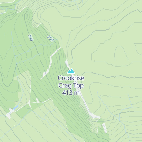 Map of Crookrise Crag Top