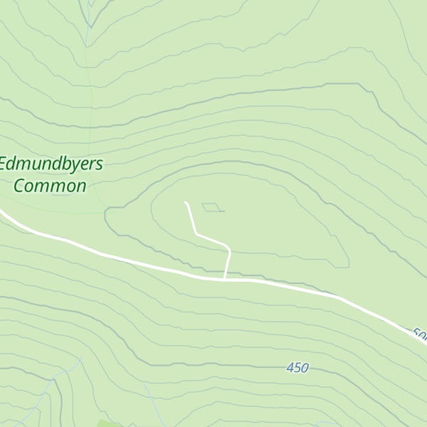 Map of Horseshoe Hill