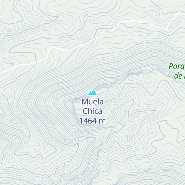 Map of Muela Chica