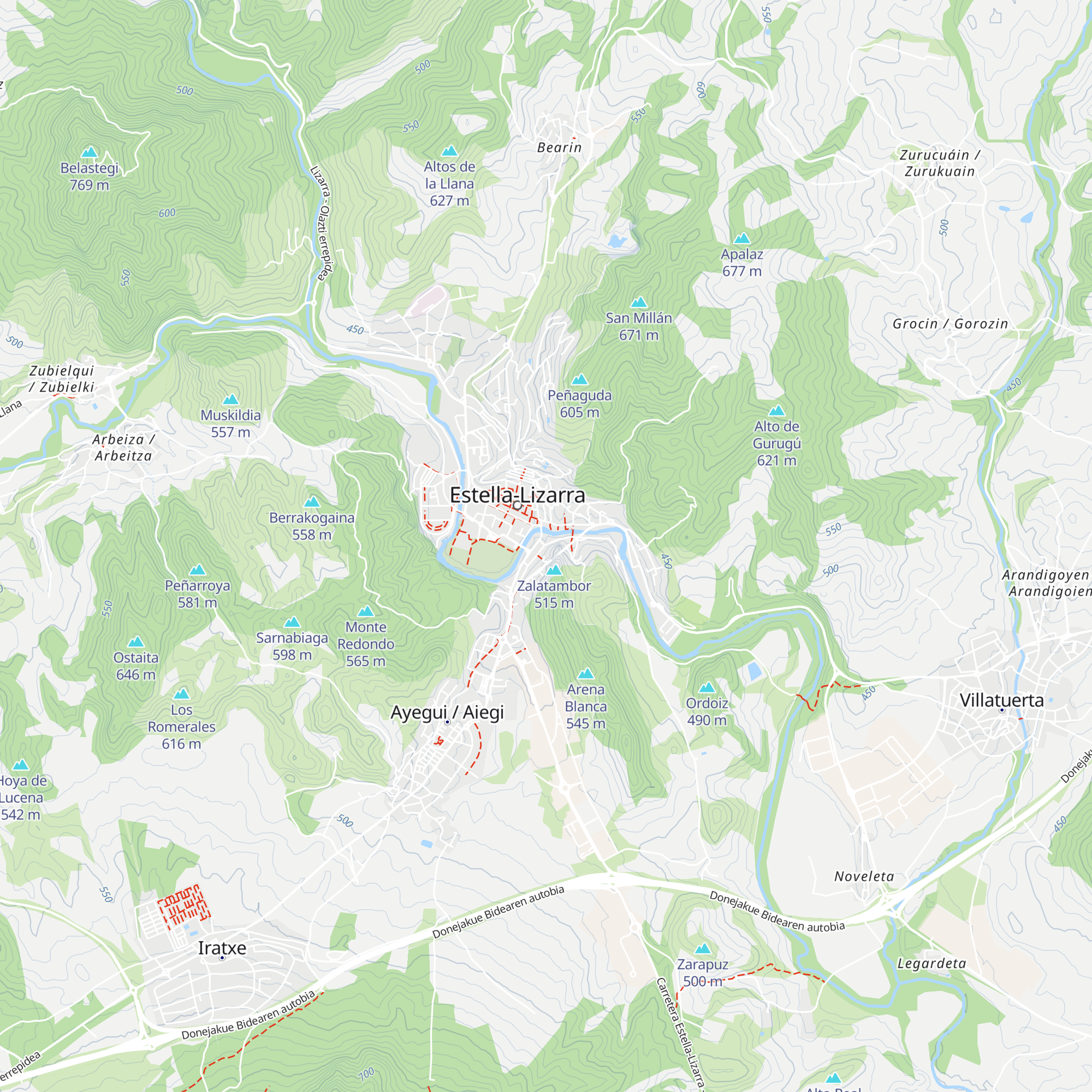 Tourist Information map