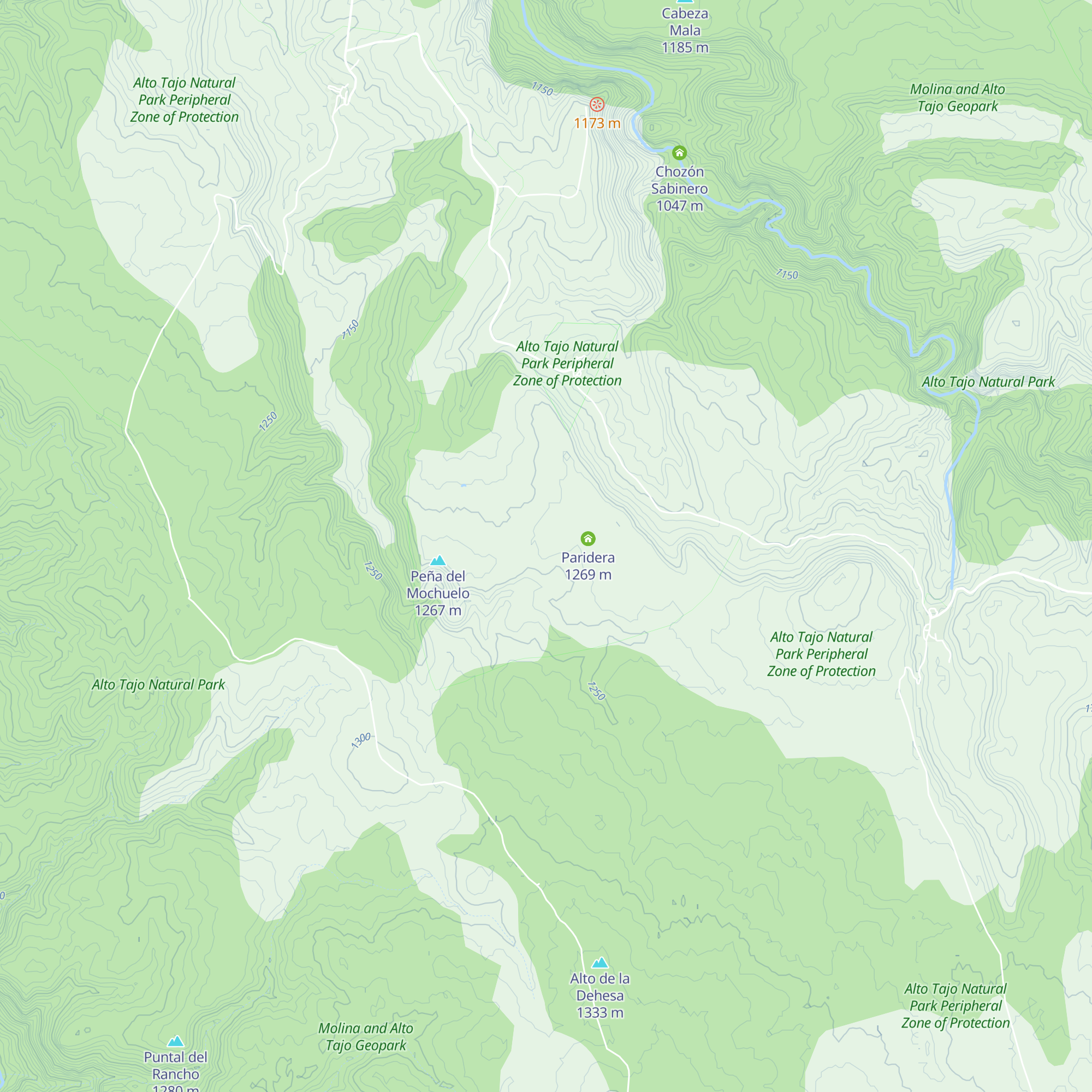 Paridera map
