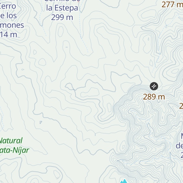 Map of Cerro de Cuevas Blancas