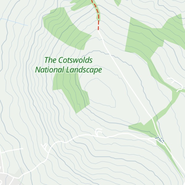 Map of Nottingham Hill