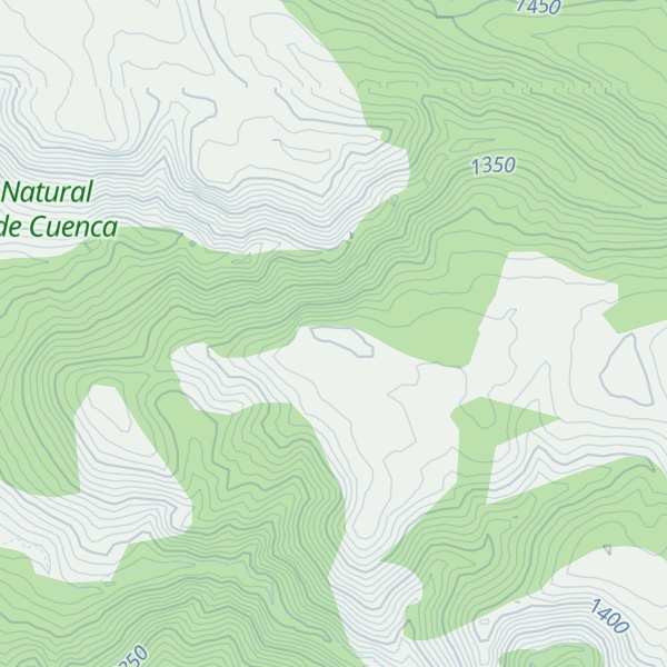 Map of Cerro Pajarejo
