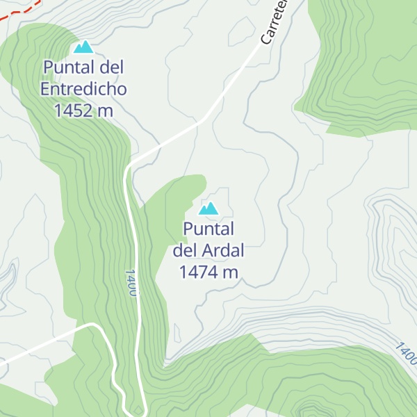 Map of Puntal del Ardal