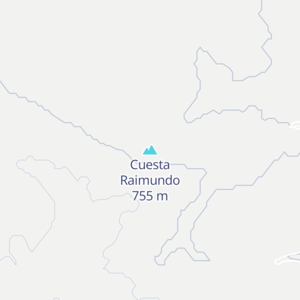 Map of Cuesta Raimundo