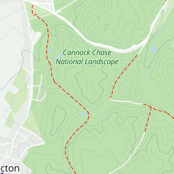 Map of Oat Hill