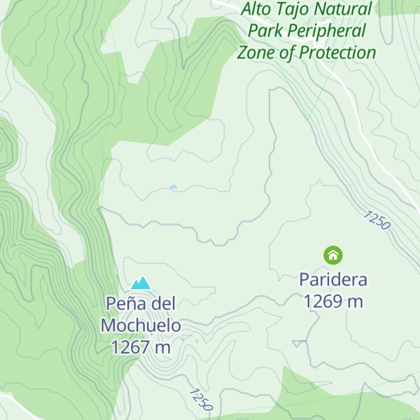 Map of Chozón Sabinero