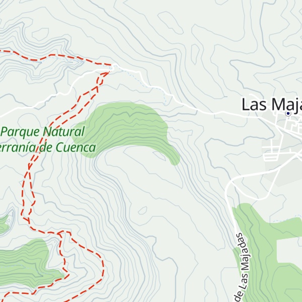 Map of Cerro de San Bartolomé