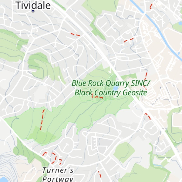 Map of Old Bury Hill