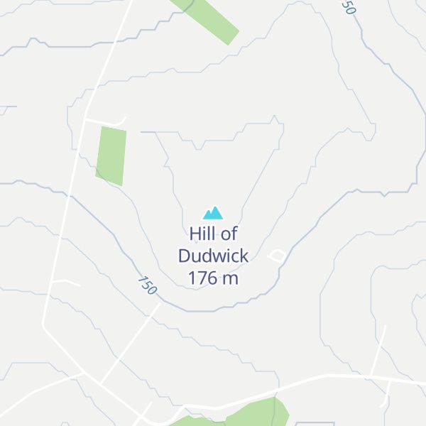 Map of Hill of Dudwick
