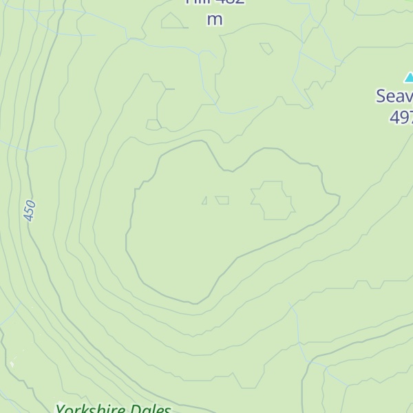 Map of Cleasby Hill