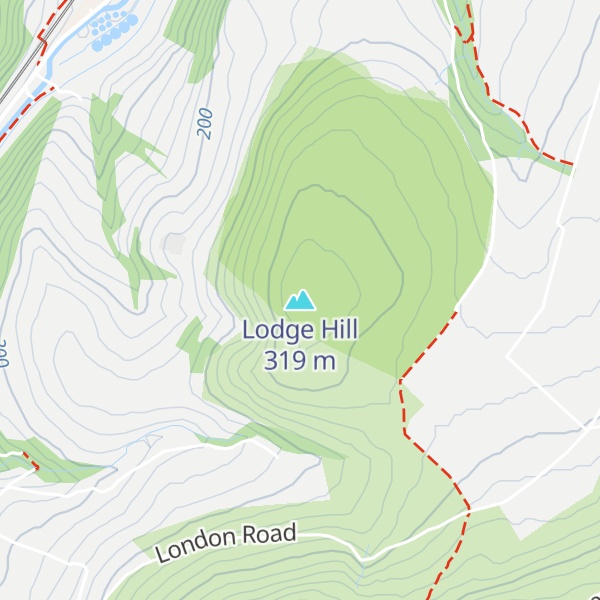 Map of Lodge Hill