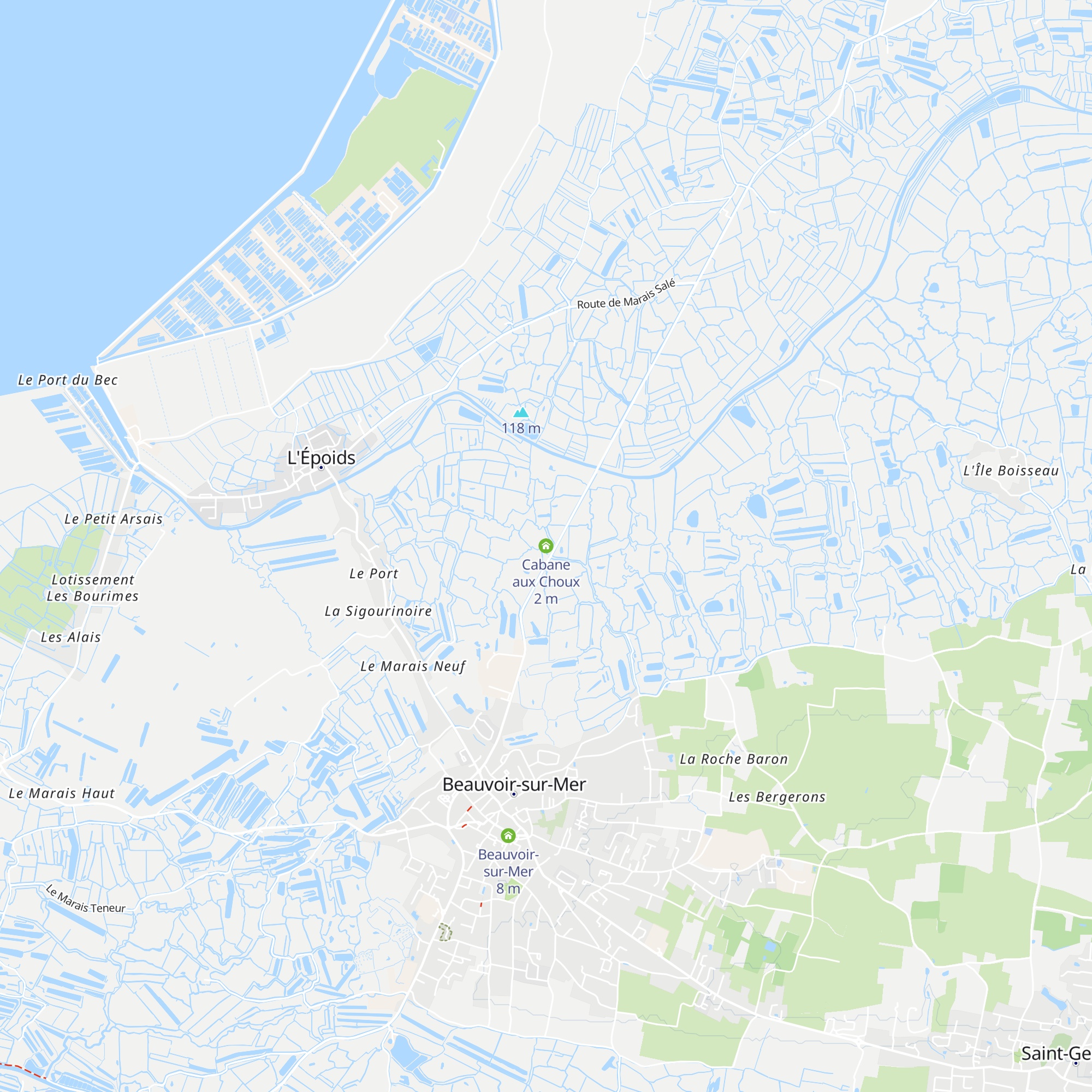 Cabane aux Choux map