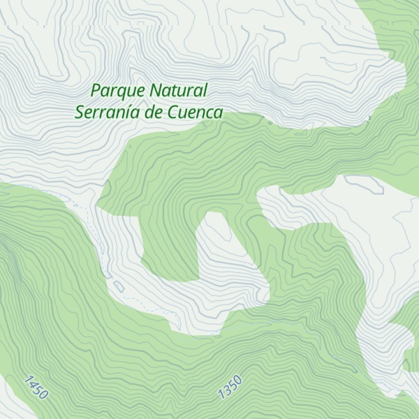 Map of Peña del Águila