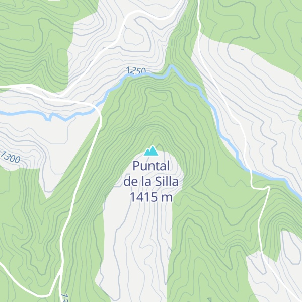 Map of Puntal de la Silla
