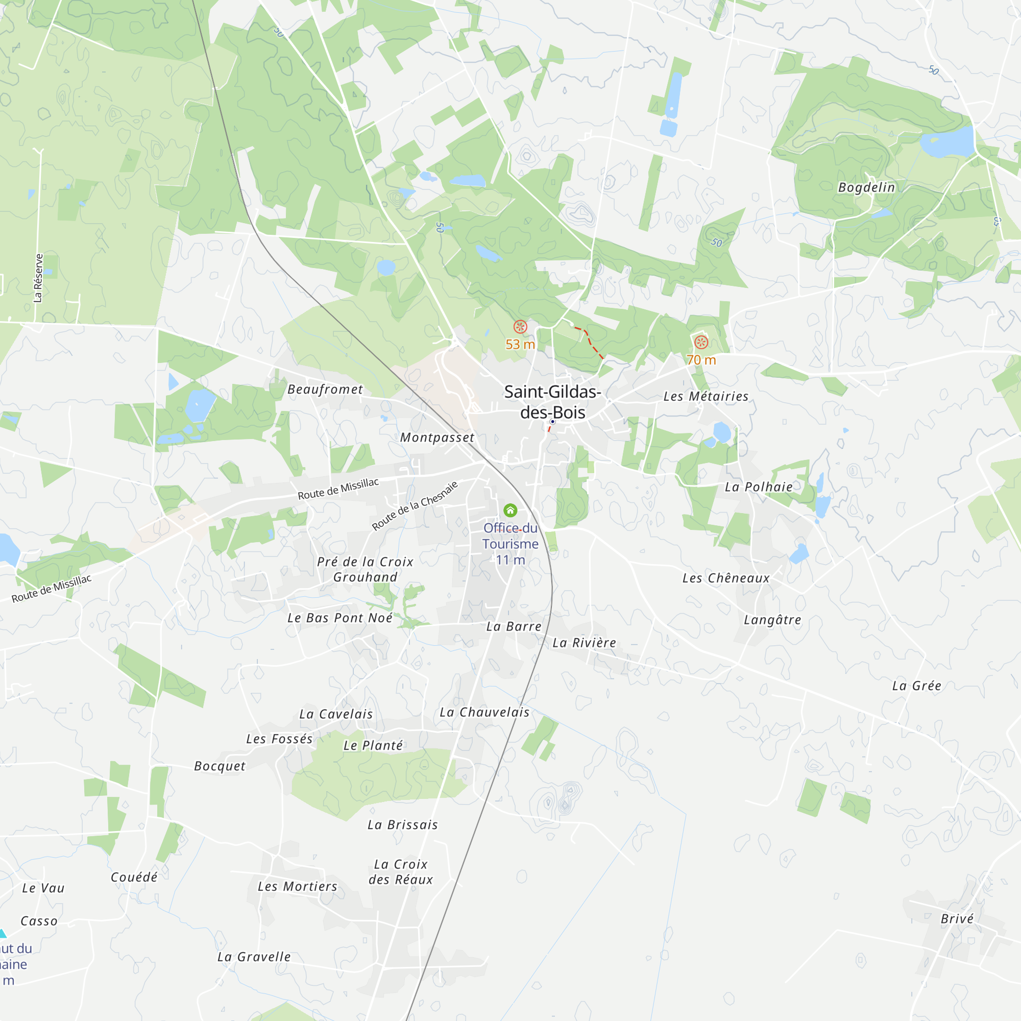 Office du Tourisme map