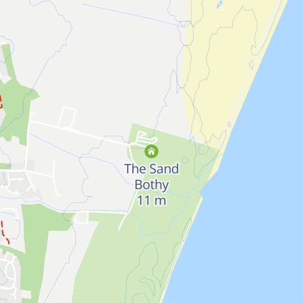Map of The Sand Bothy