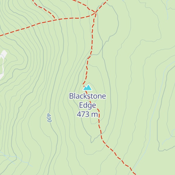 Map of Blackstone Edge