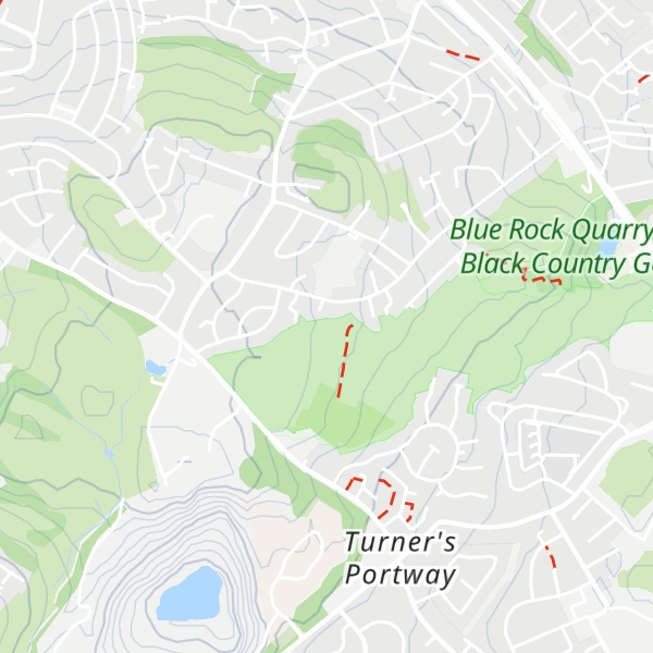 Map of Portway Hill