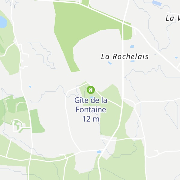 Map of Gîte du Four à pain