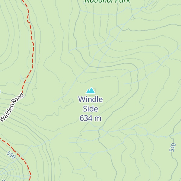 Map of Windle Side