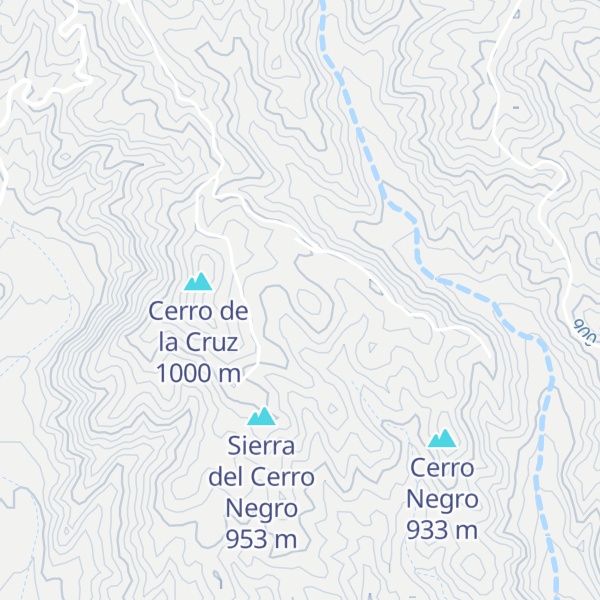 Map of Cerro Sumido