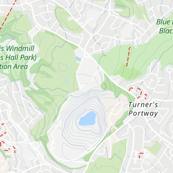 Map of Turners Hill