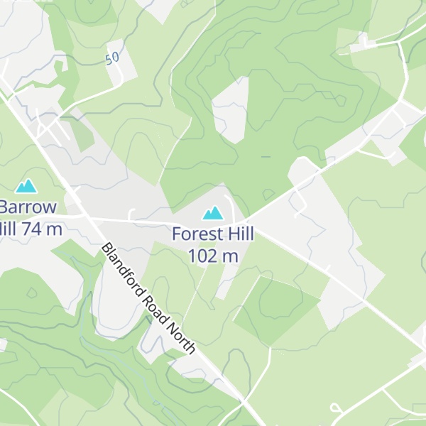 Map of Forest Hill