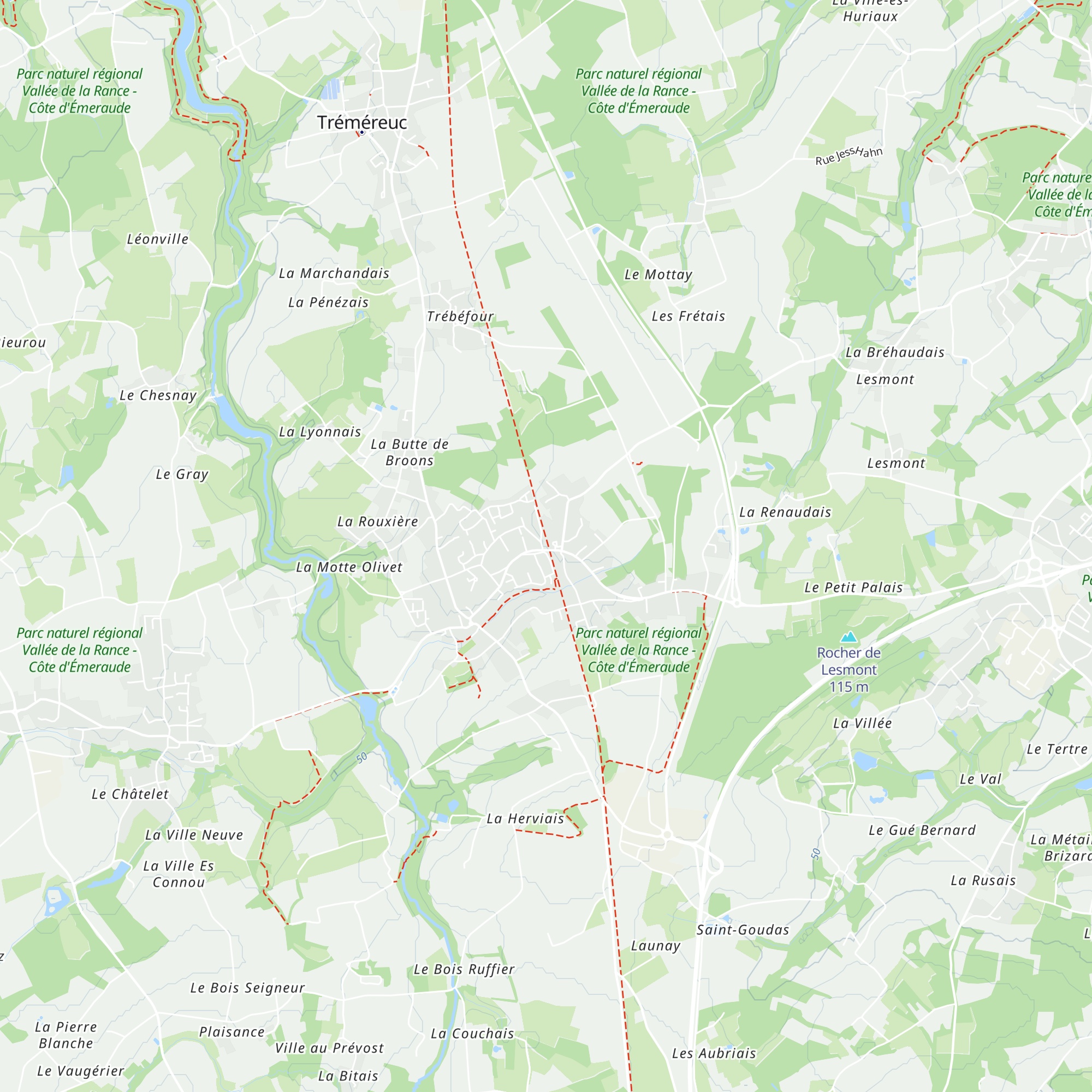 Gîte de la Gare map