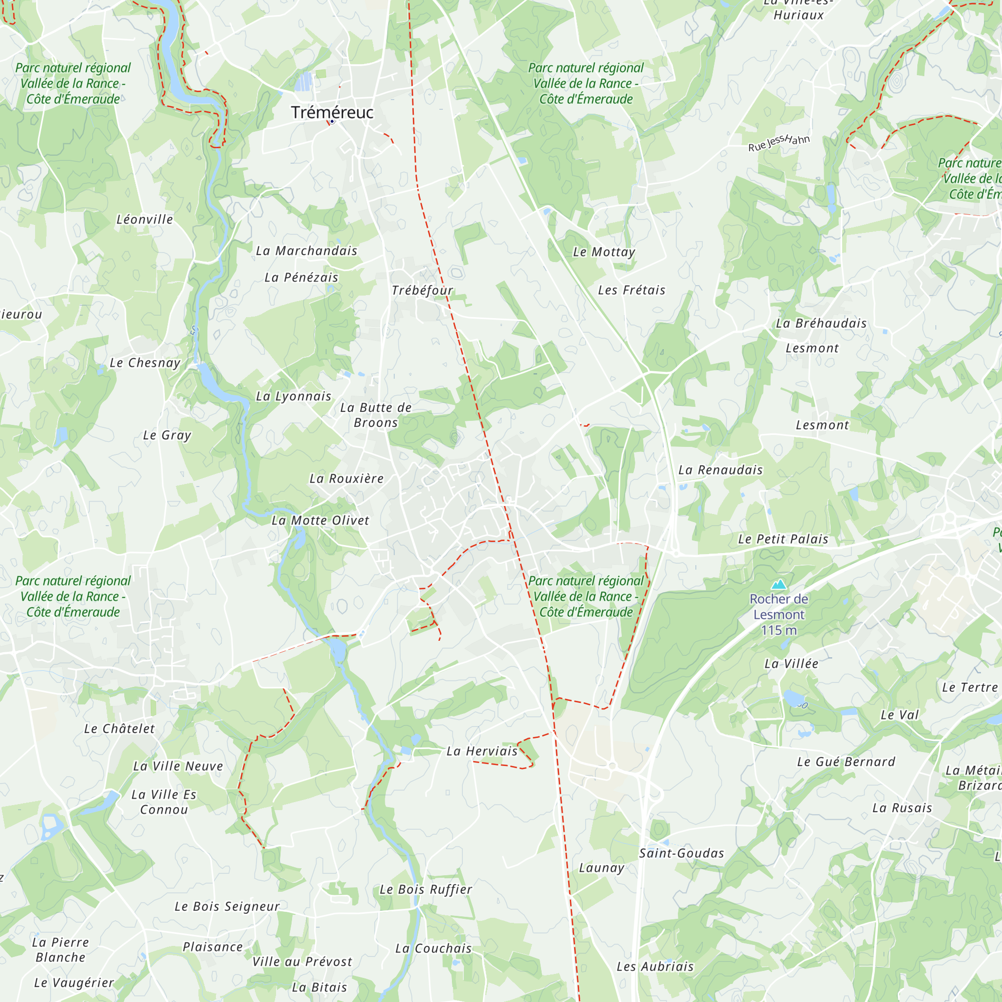 Gîte de la Gare map