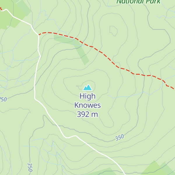 Map of High Knowes