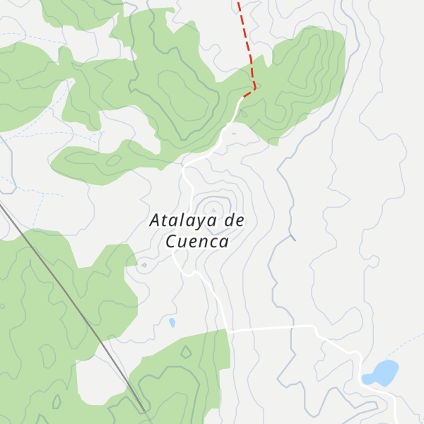 Map of Cerro de la Horca