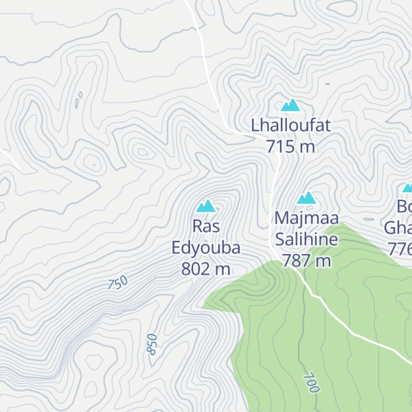 Map of Ras Edyouba