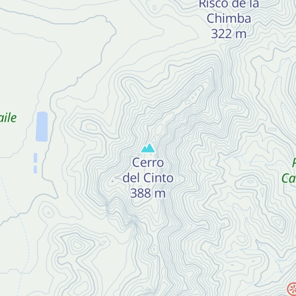 Map of Cerro del Cinto