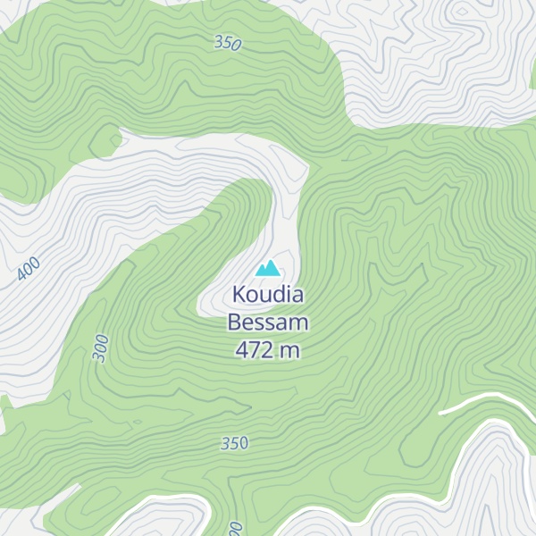 Map of Koudia Bessam