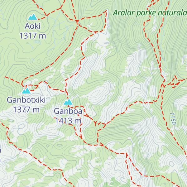 Map of Menditxiki