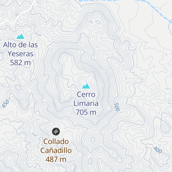 Map of Cerro Limaria
