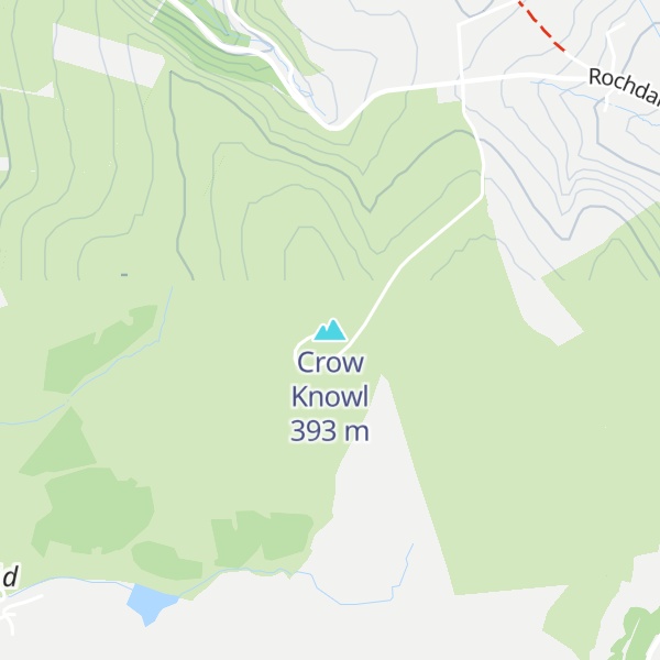 Map of Crow Knowl