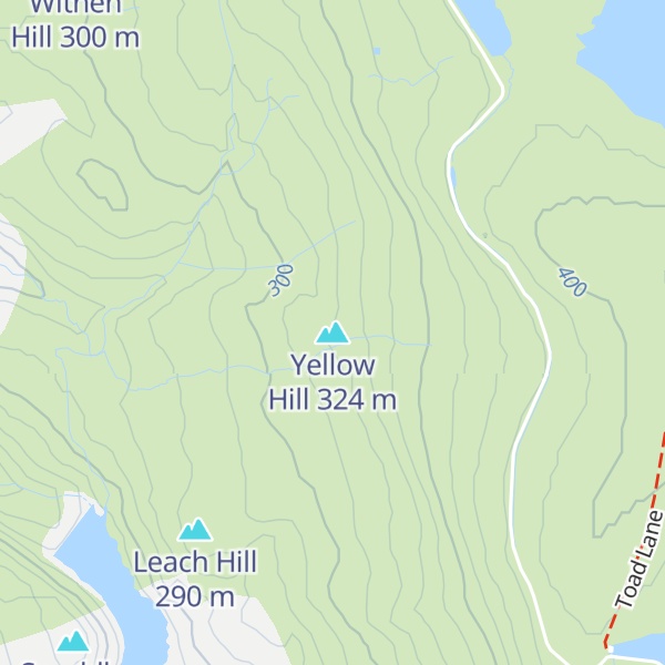Map of Yellow Hill
