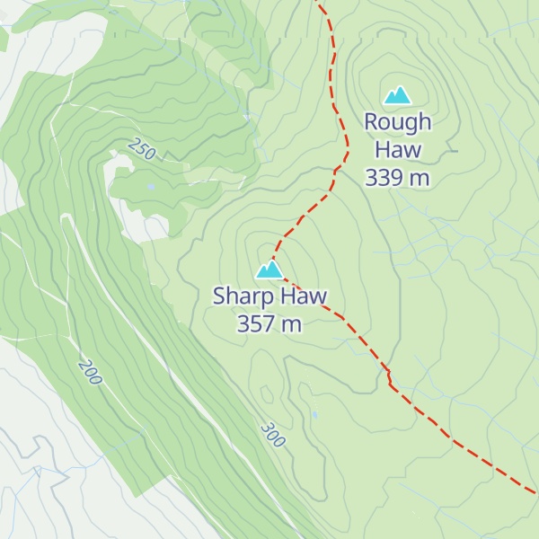 Map of Sharp Haw