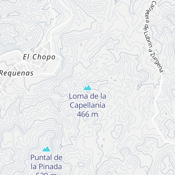 Map of Loma de la Capellanía