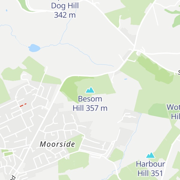 Map of Besom Hill