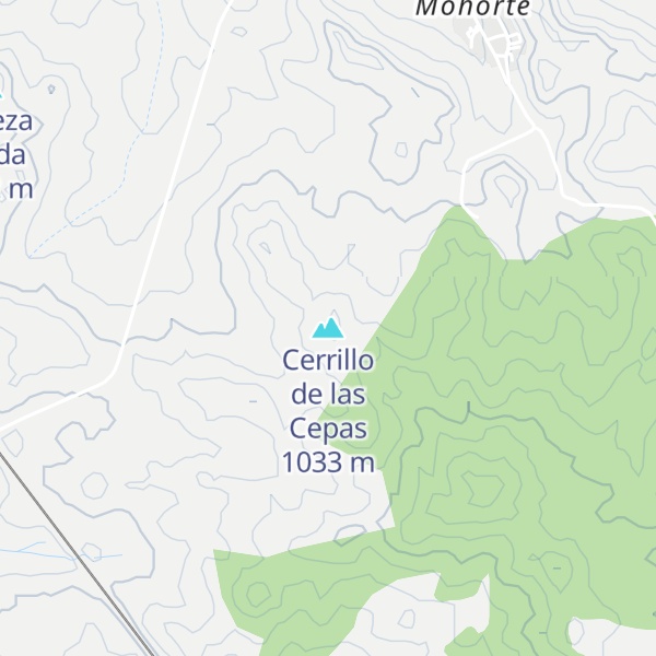 Map of Cerrillo de las Cepas