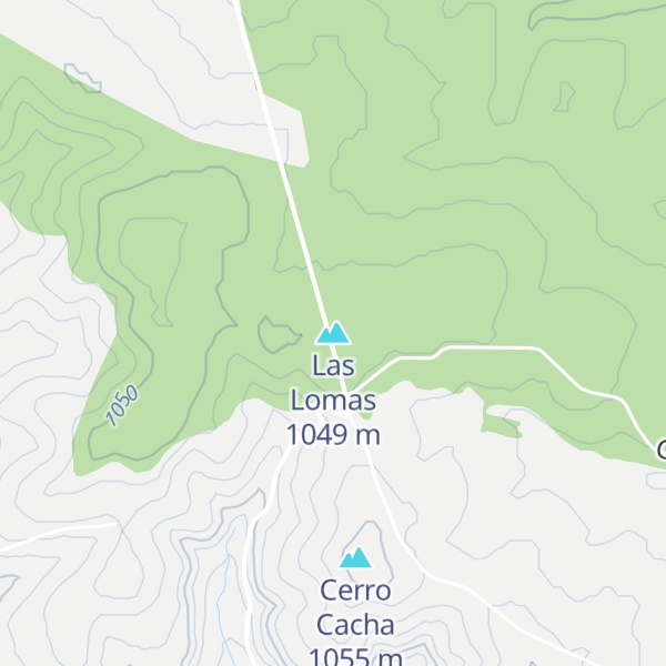 Map of Las Lomas