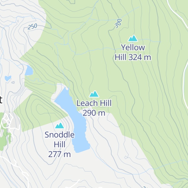 Map of Leach Hill